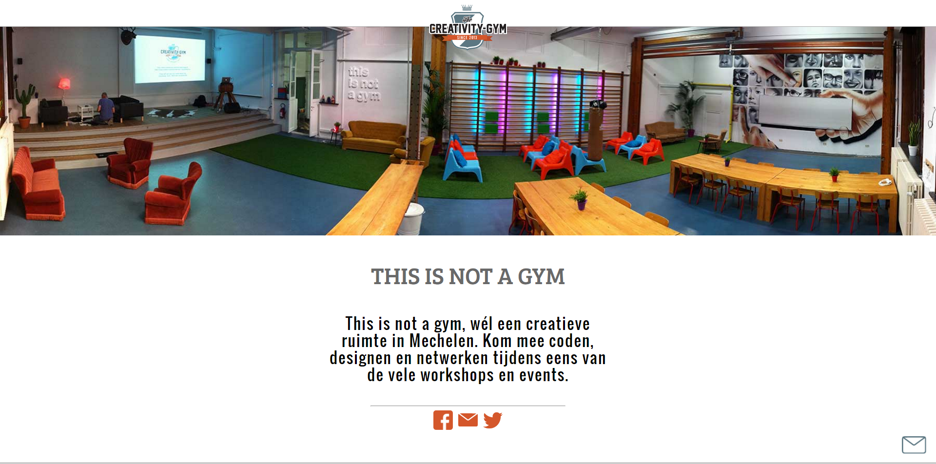 Website creativity gym